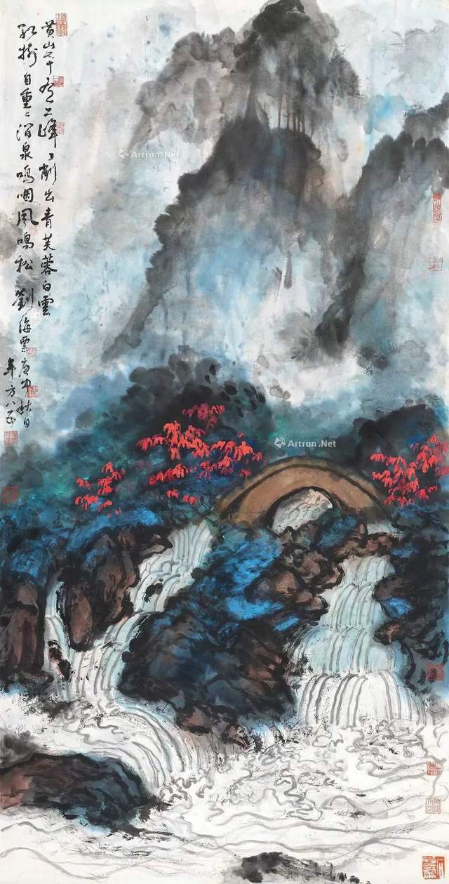 画家刘海粟2024年成交最贵的十幅书画作品_搜狐网