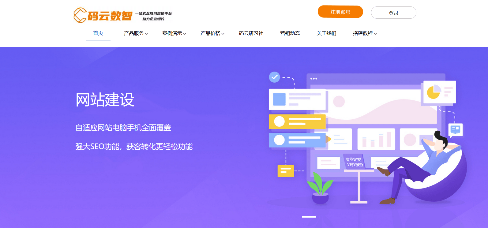 网页设计制造_码云数智网站页面设计 自助建站平台价格_码云数智自助建站平台 企业网站制作流程