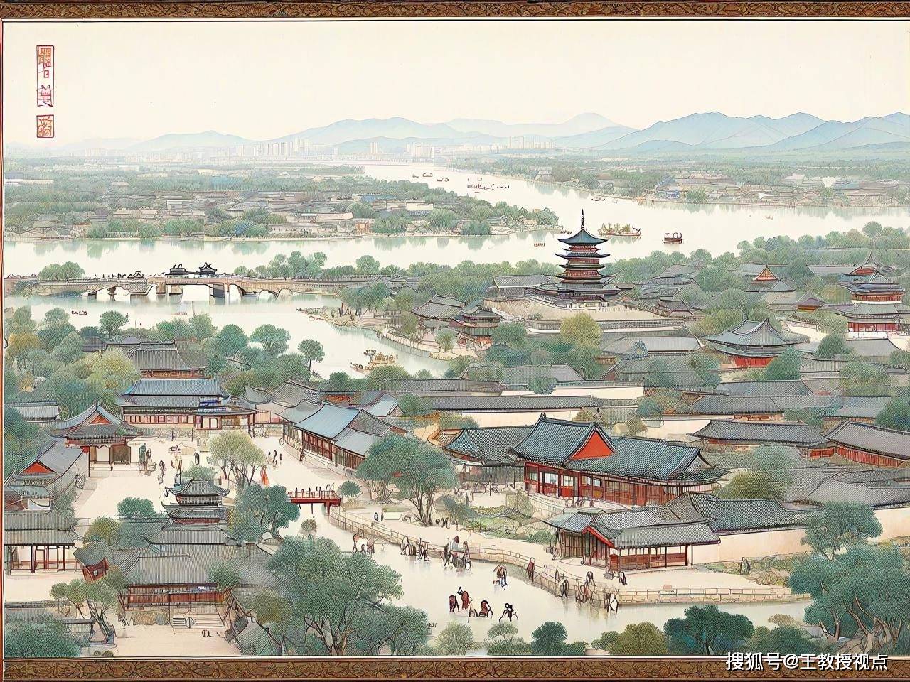 北宋全景：东京汴梁的城市风貌与民众生活_搜狐网