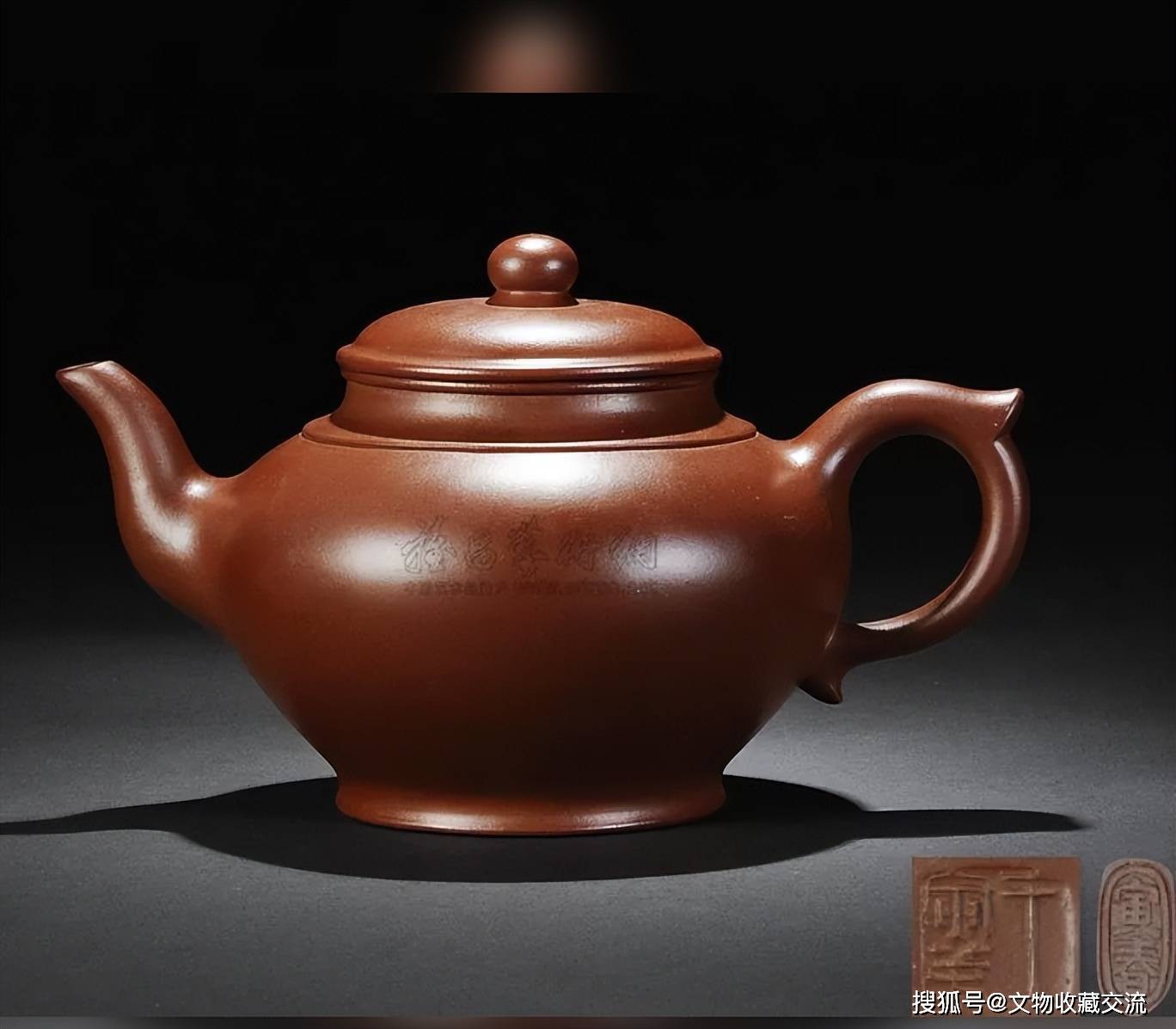 緑屋*c□ 中国古玩 朱泥 炉鈞窯 急須 王寅春在款