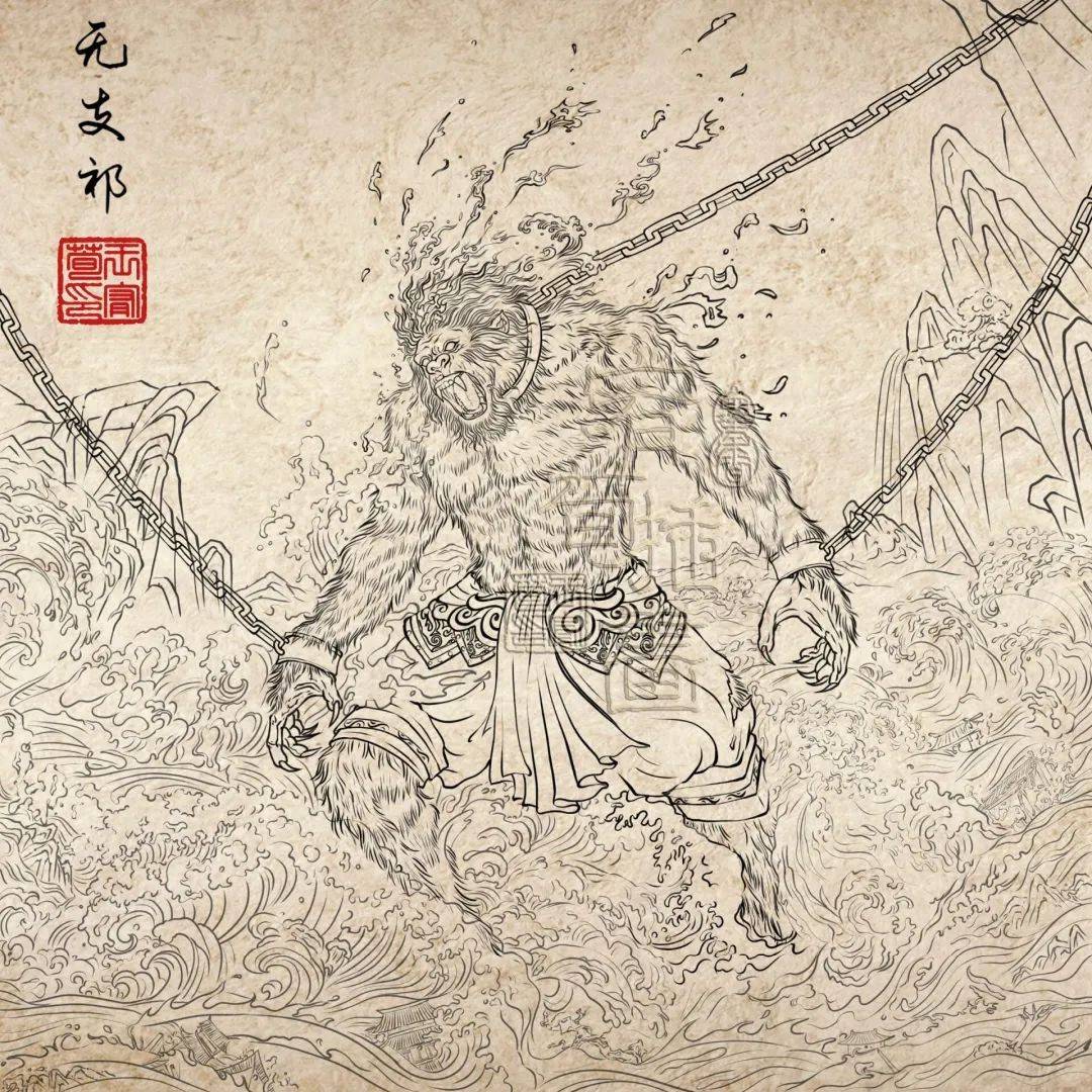 经典影视西游记中,孙悟空的原型是谁?怪不得观音菩萨说他是一个色猴子