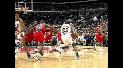 联防围城,乔丹能否被限制?篮球之神破解现代防守迷局解析