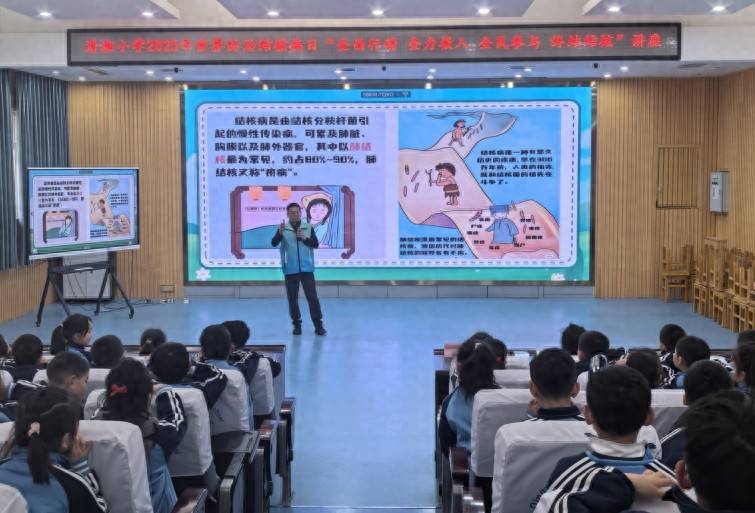 走进校园社区，长沙开福区助力终结结核行动