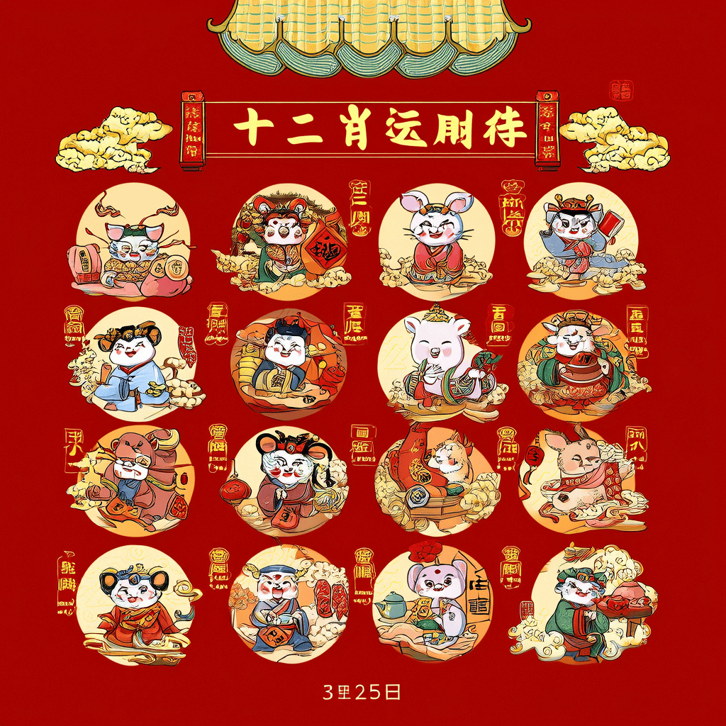 十二生肖今日运势与感情(十二生肖今日运势查询运势)