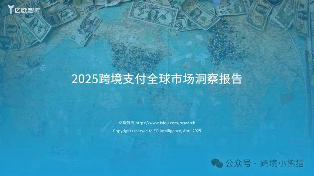 2025跨境支付全球市场洞察报告