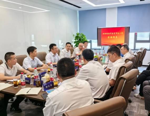 Ruian leaders visit SH-NOMENs Shanghai headquarters to boost local economy through innovation.(图3)