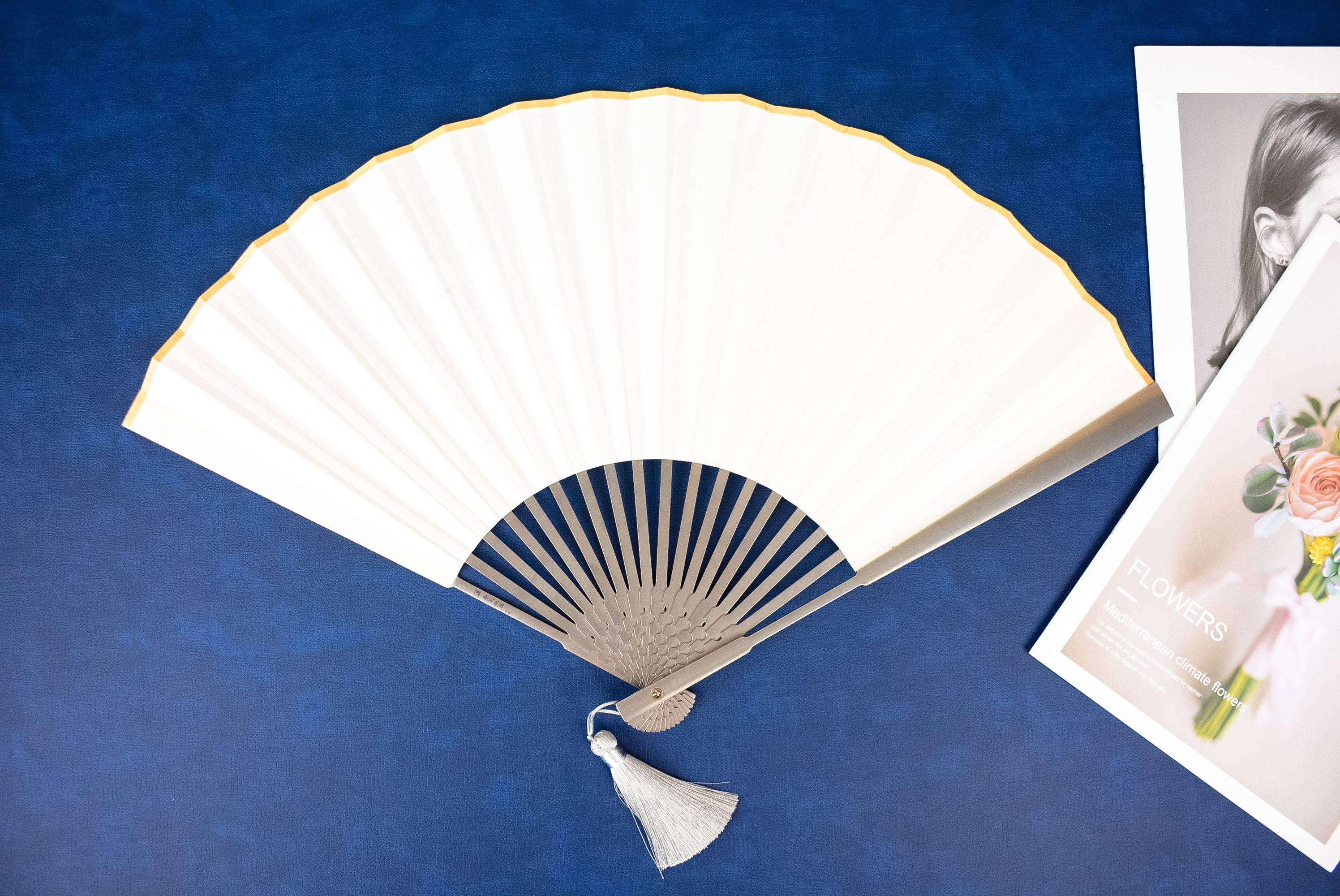 真正的男人减速带!圆了儿时的武侠梦:费戈问道钛合金折扇评测