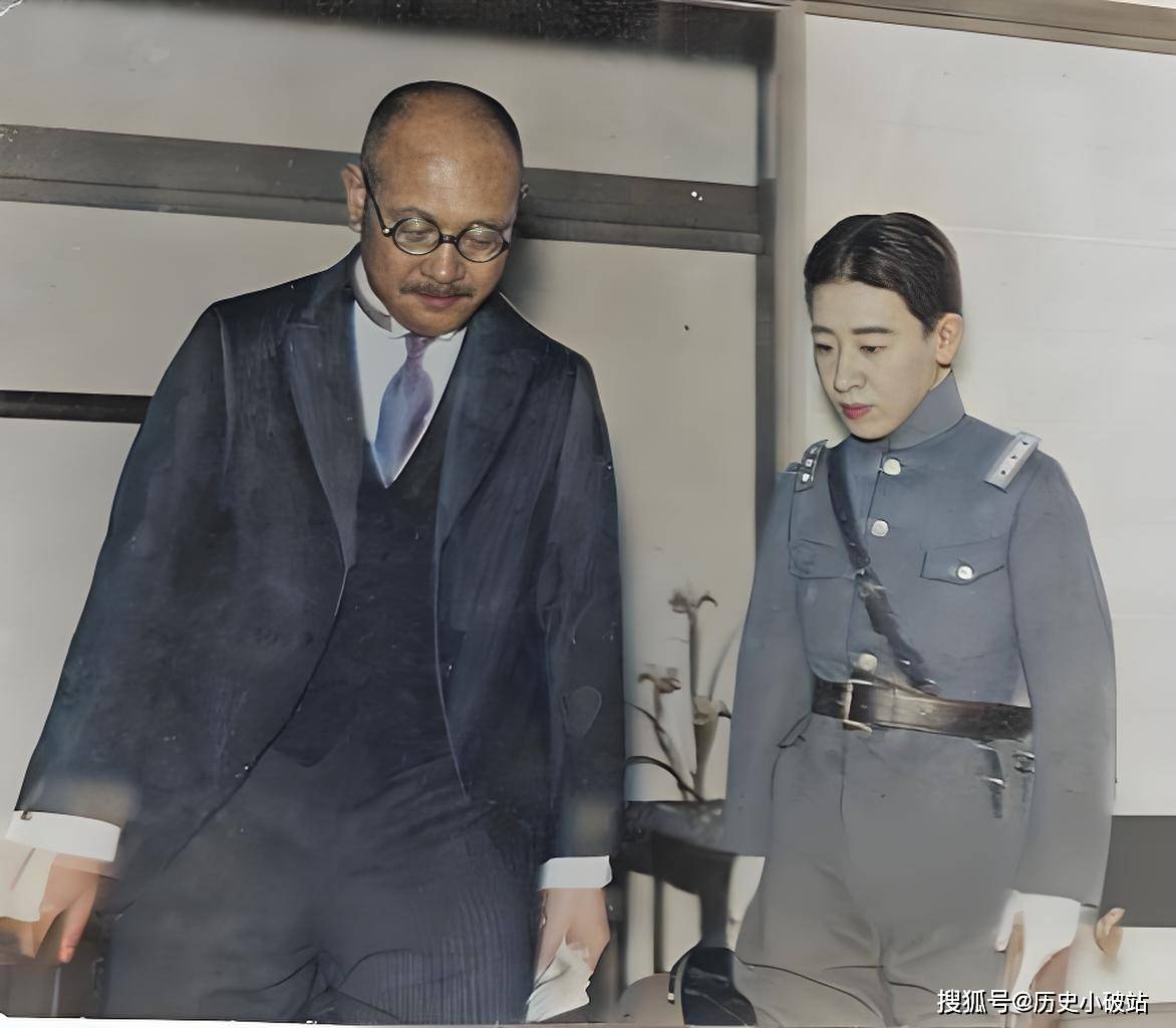 原创必看精心上色的川岛芳子老照片还原不为人知的隐秘过往