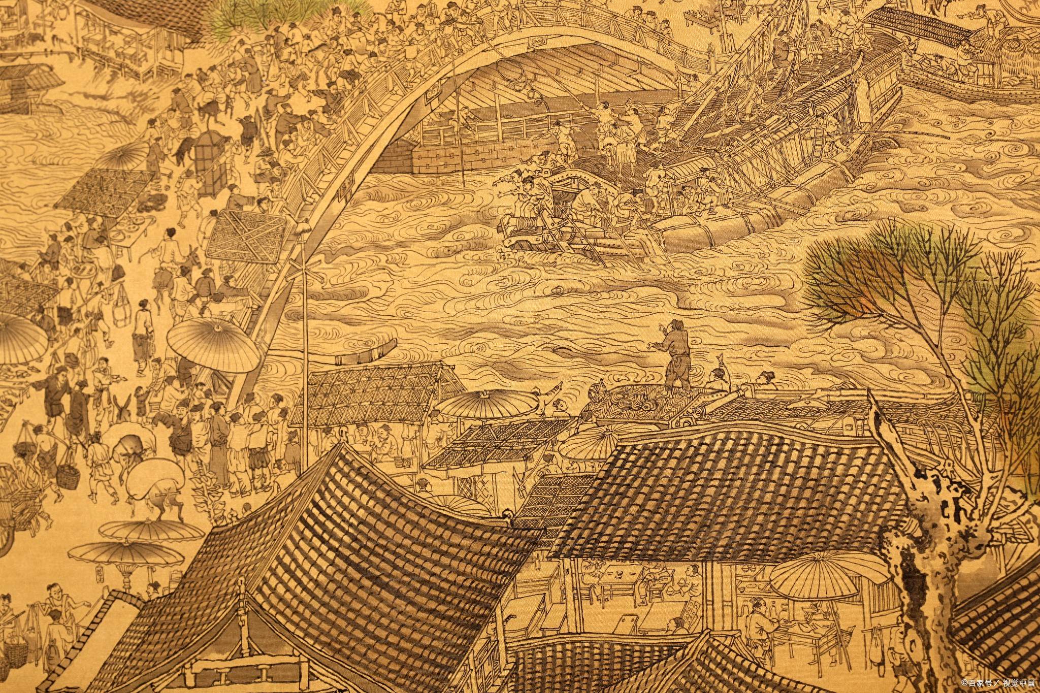 清明上河图里的外卖小哥:一千年前的汴京也有骑手在狂奔!