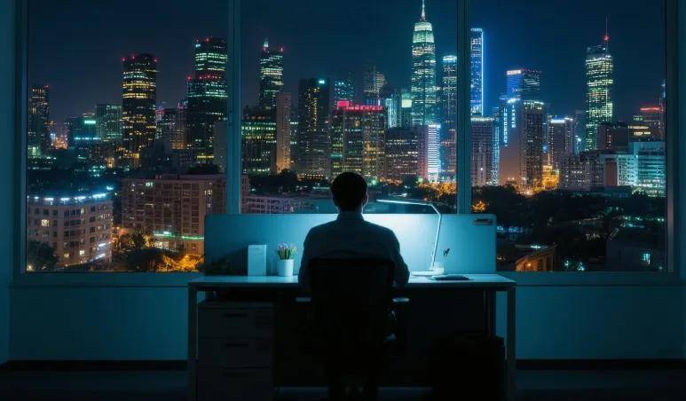 下班做兼职：现代职场人的心电图