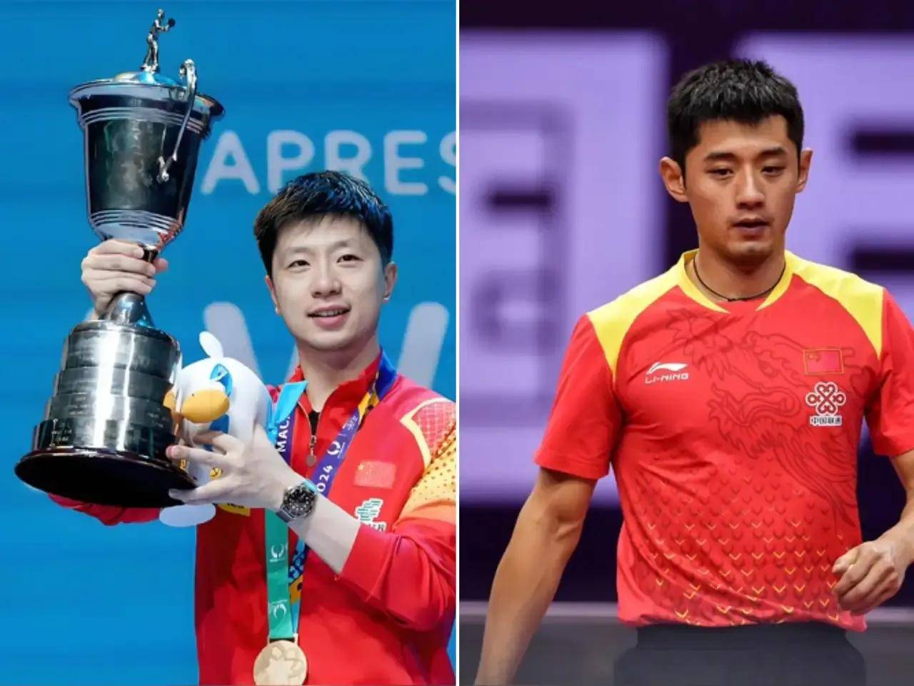 马龙对阵张继科:同岁不同路,乒乓双子星的成长镜像