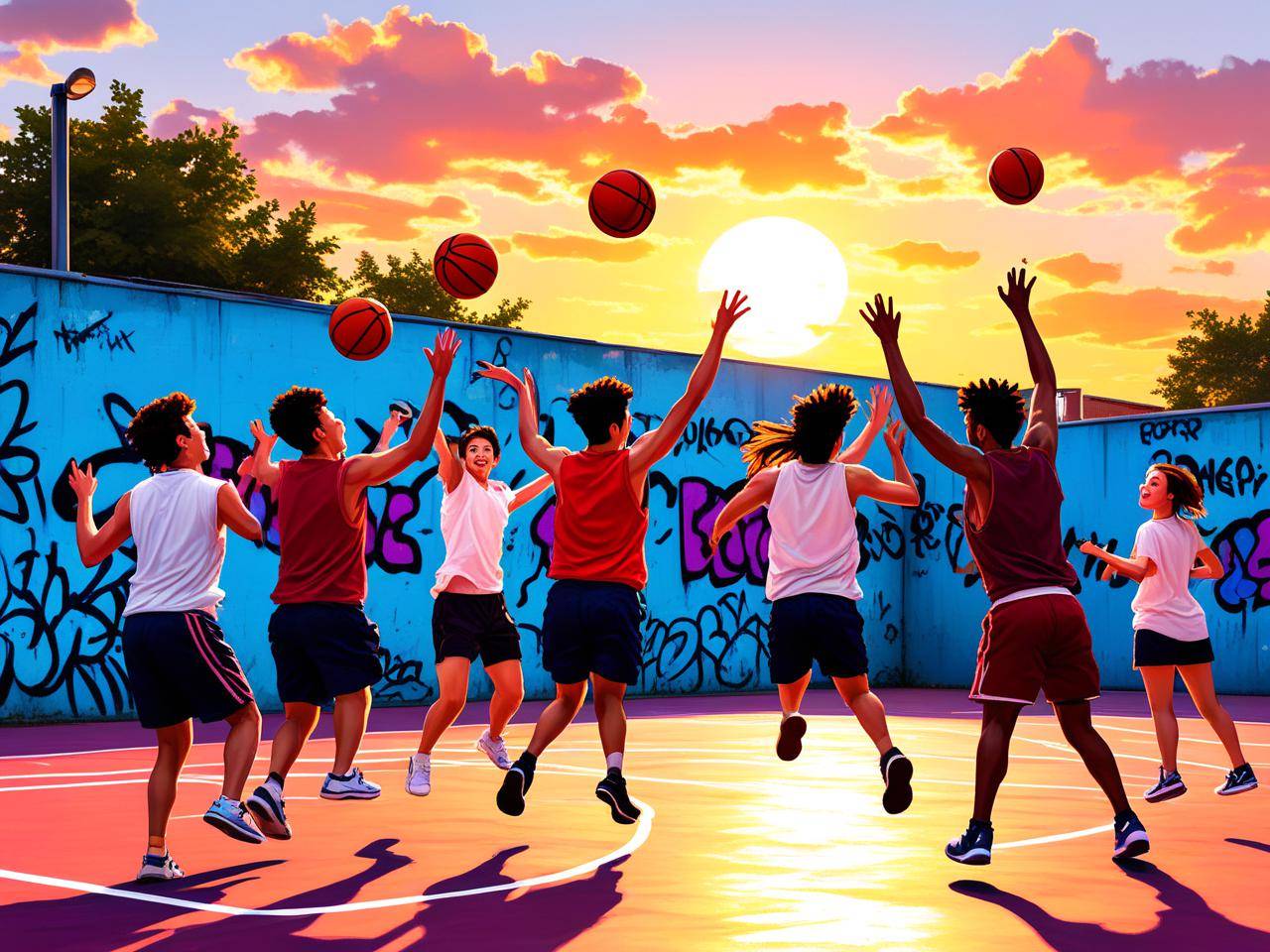 街头篮球:不只是耍帅,更是健康的秘密武器
