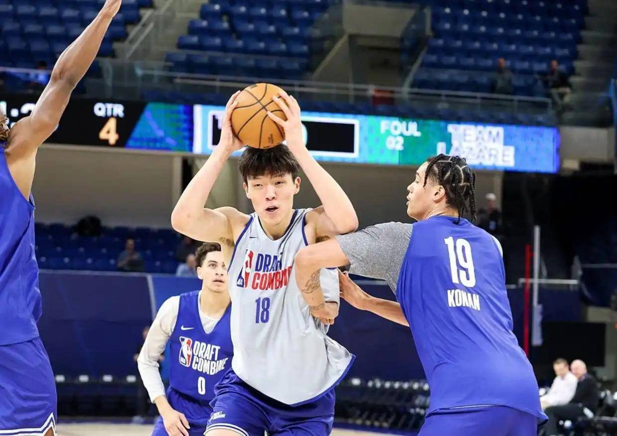 NBA首轮第29位！两战轰23分7板8助一鸣惊人！美媒盛赞他是未来姚明