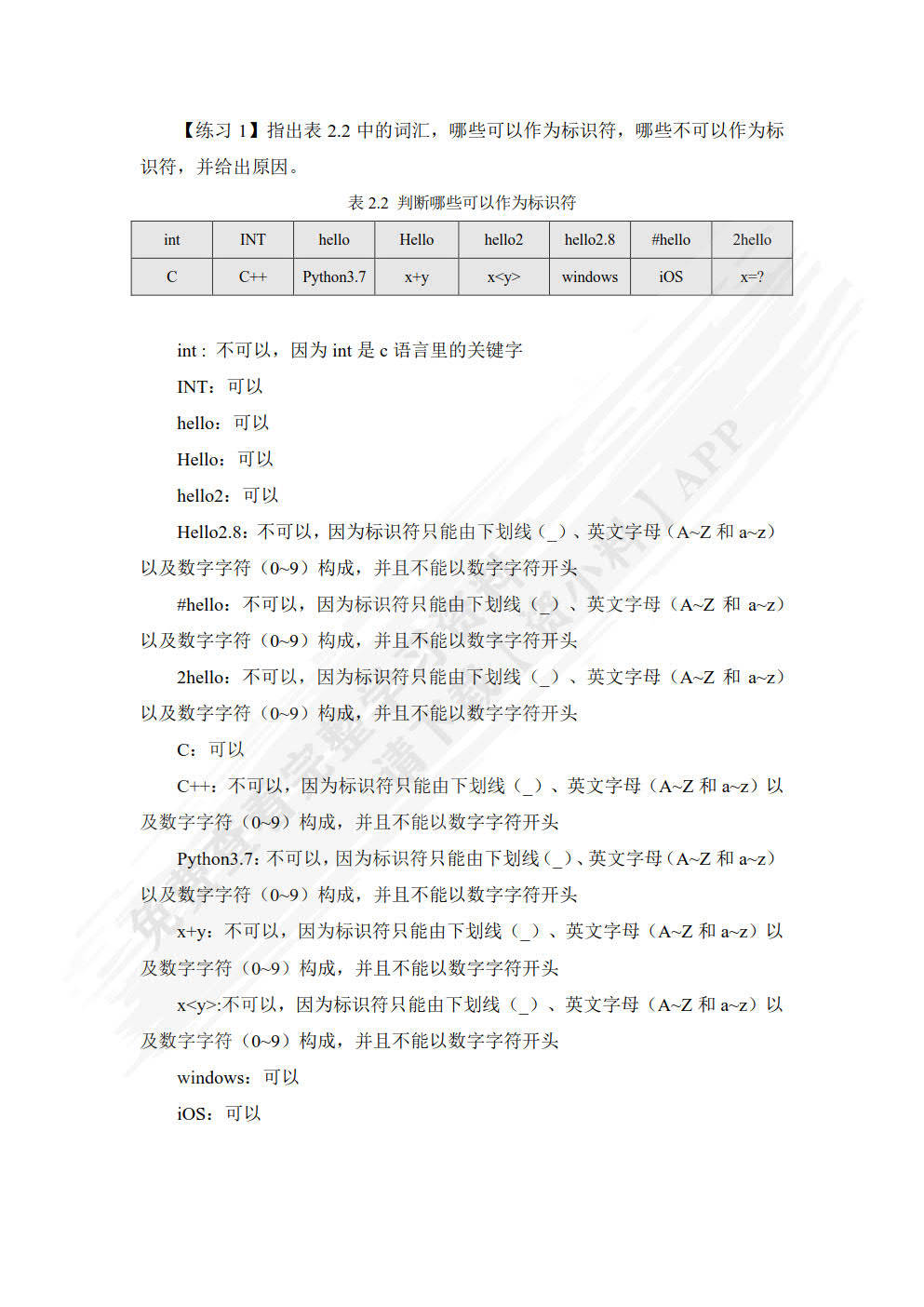 c语言学习通习题答案（c语言教程答案）
