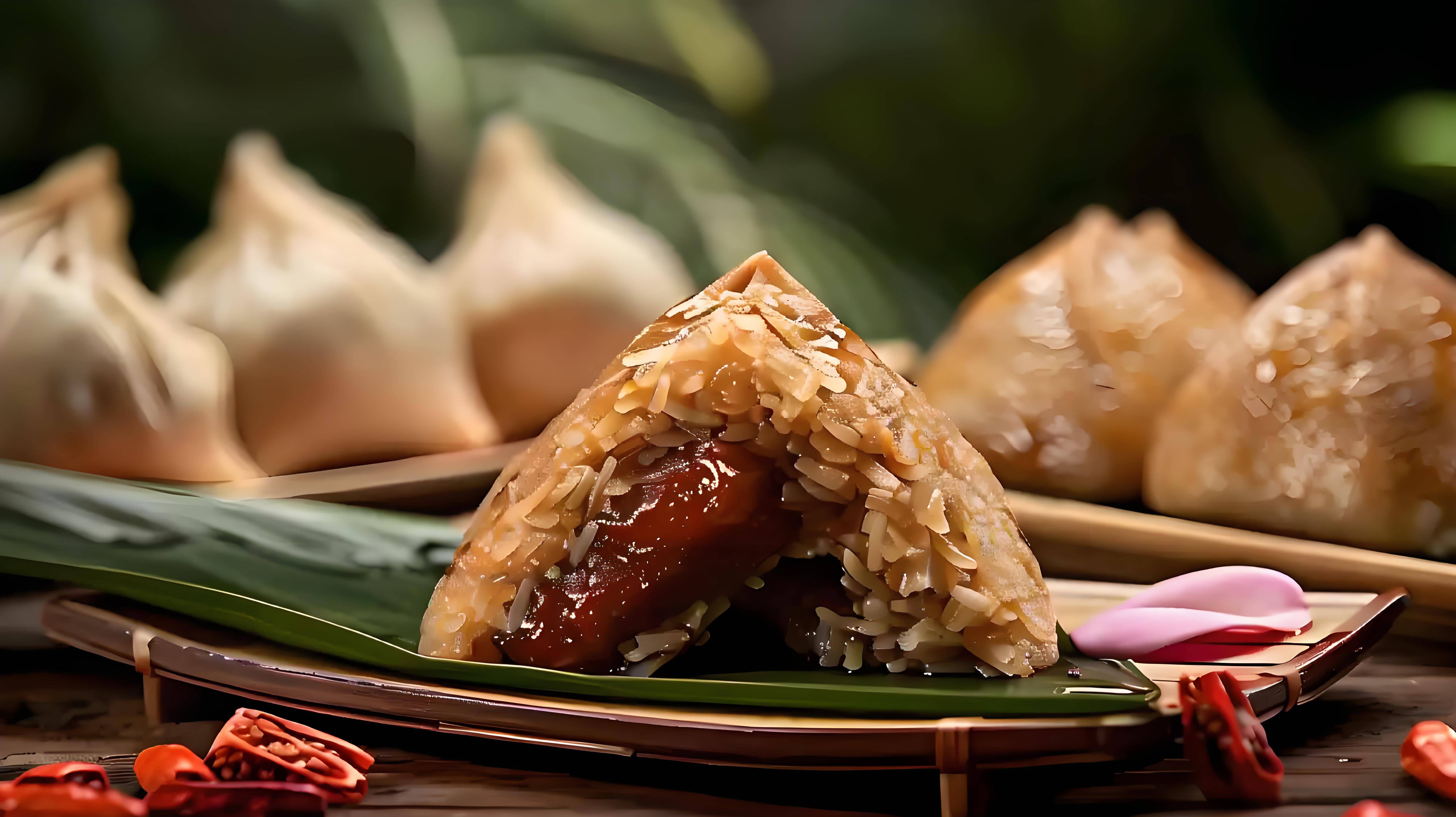 端午粽香飘,龙舟乐满江