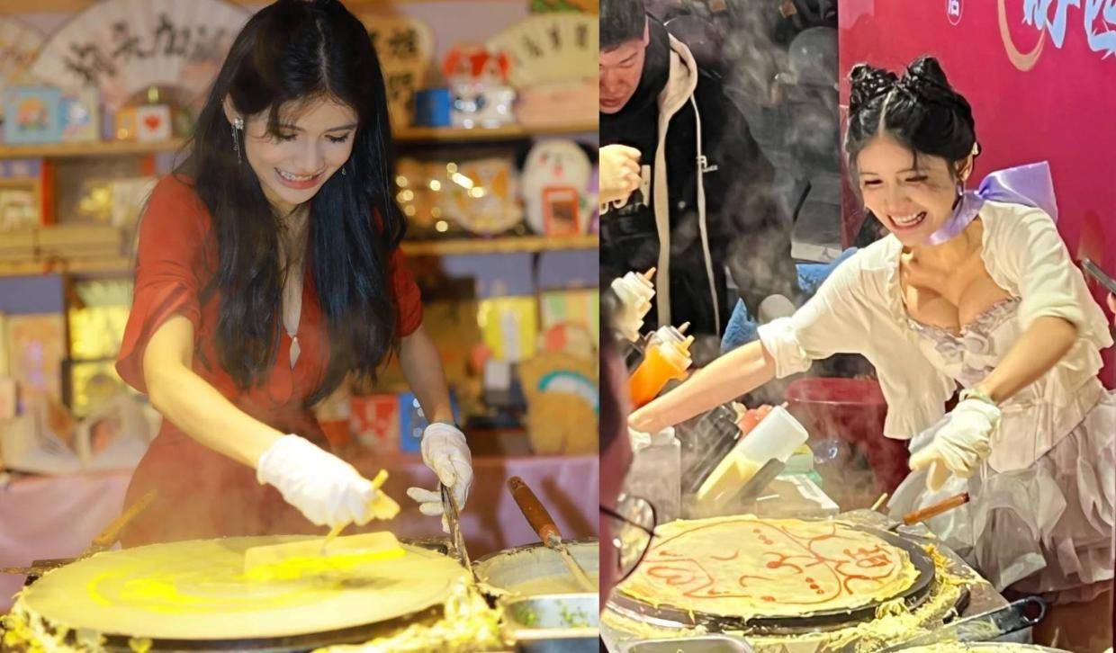 网红们靠摆摊“月入10万”？网友：再也不想上班了