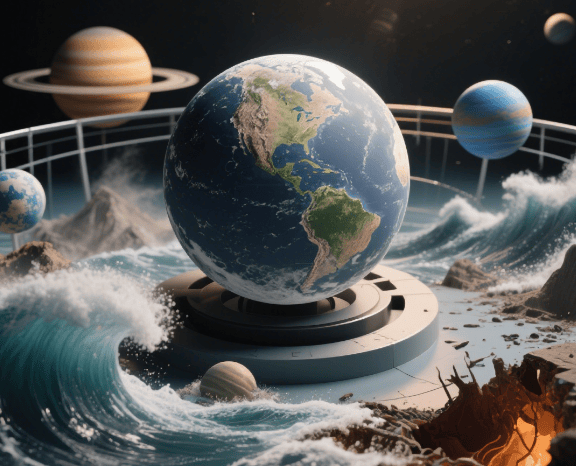 太阳系行星若在月球位置，地球将面临什么？