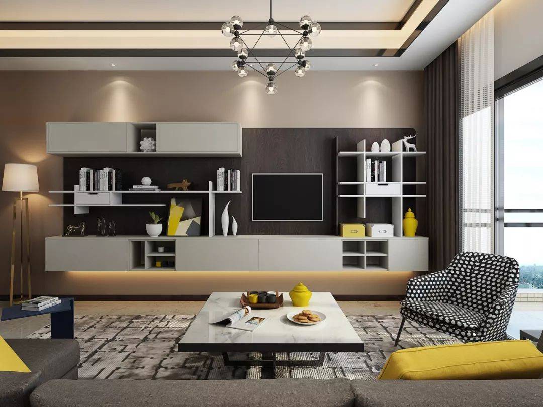 细数5大风格电视背景墙,精选30套让你挑!