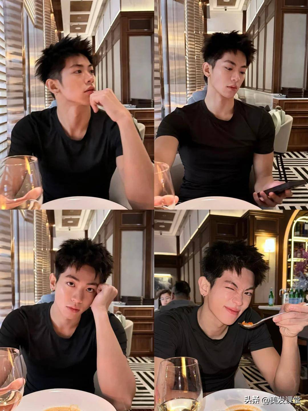 男生发型不再单调少年感短发来袭百搭各种脸型必剪款