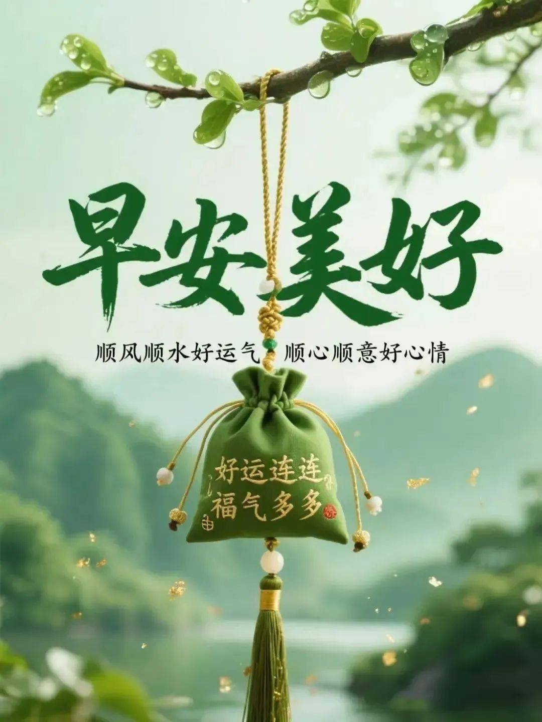 11张早安早上好唯美图片:问候暖暖,祝福满满,多保重,祈平安,幸福快乐