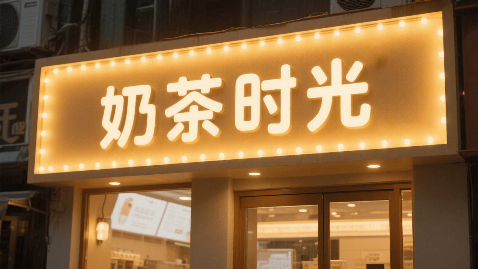 省钱加引流:高效照明设计如何降低奶茶店运营成本?