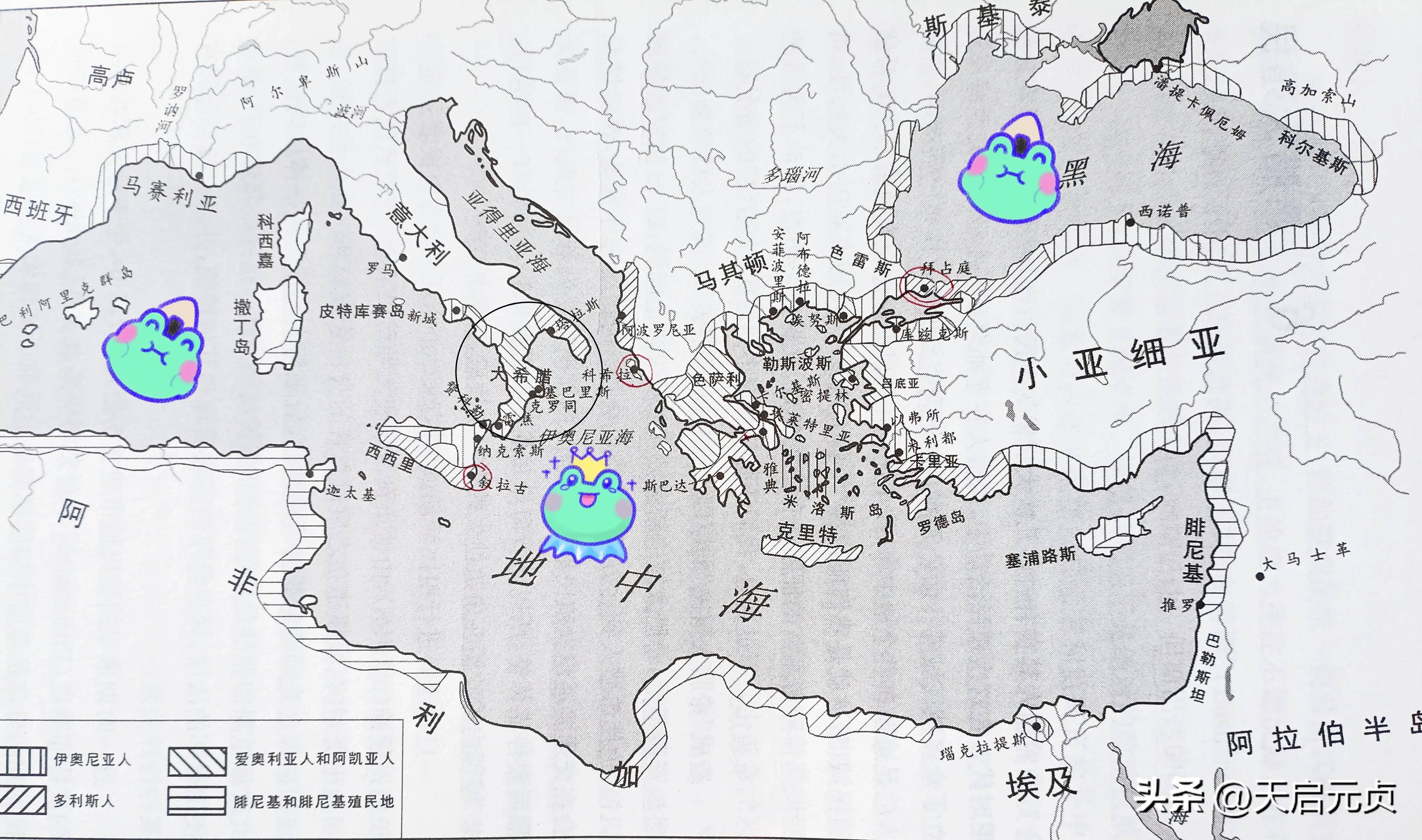希腊版图变迁:爱琴海小霸主奋斗百年,却终难圆拜占廷之梦