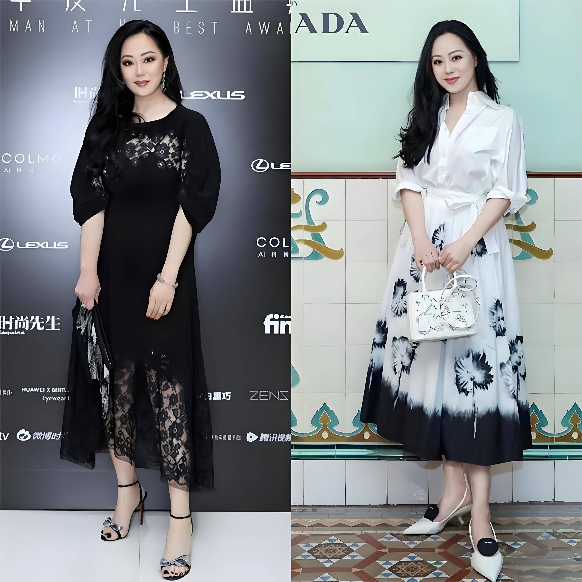 被章小蕙的状态惊艳到裙穿长色要简62岁美得令人震撼