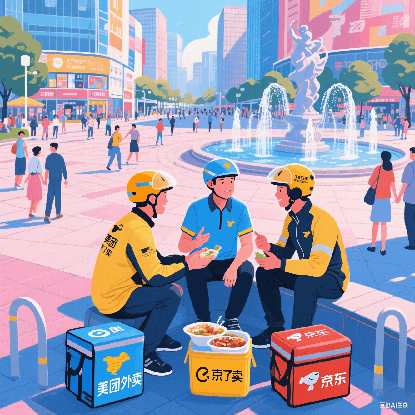 美团,饿了么,京东外卖大对决,谁能称霸外卖江湖?