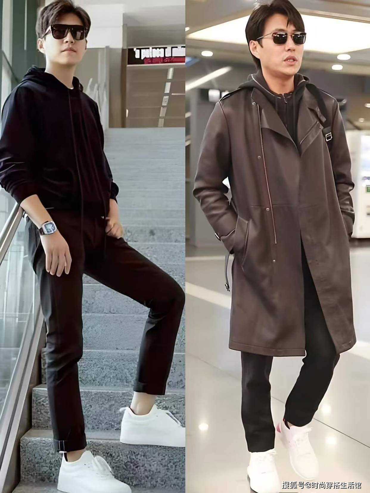 中年男人尽量不要穿西裤皮鞋学靳东这样打扮时尚帅气