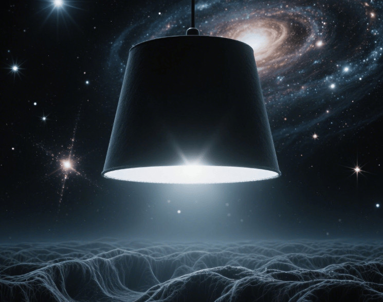暗物质竟似灯罩，悄悄遮挡星光
