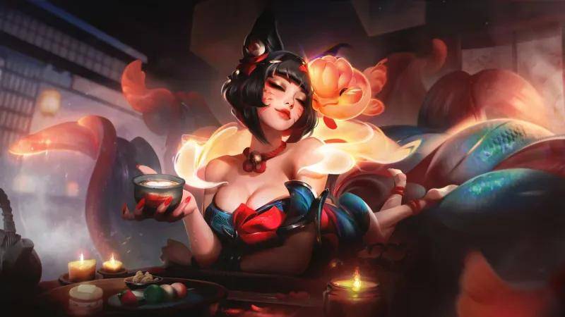《英雄联盟》新皮肤发布：莲华温泉系列惊艳登场