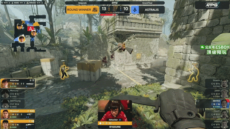 FISSURE裂變天地S1總決賽：TYLOO 3-1 Astralis奪冠 登頂世界之巔