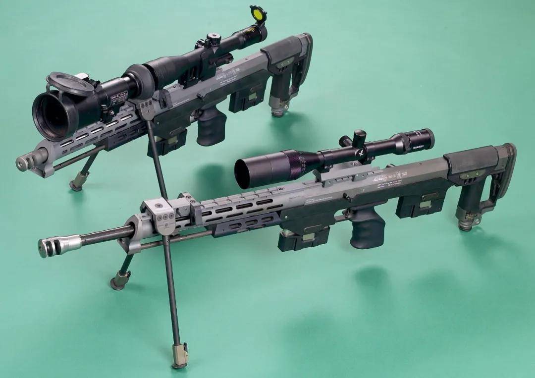 dsr-1狙击步枪无托步枪能大幅缩短枪械的全长,对于枪管较长的狙 