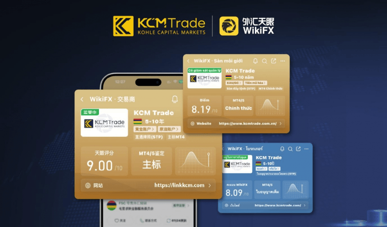 真实交易者评选 KCM Trade跻身WikiFX顶级经纪商行列（真没想到）交易员的视频，