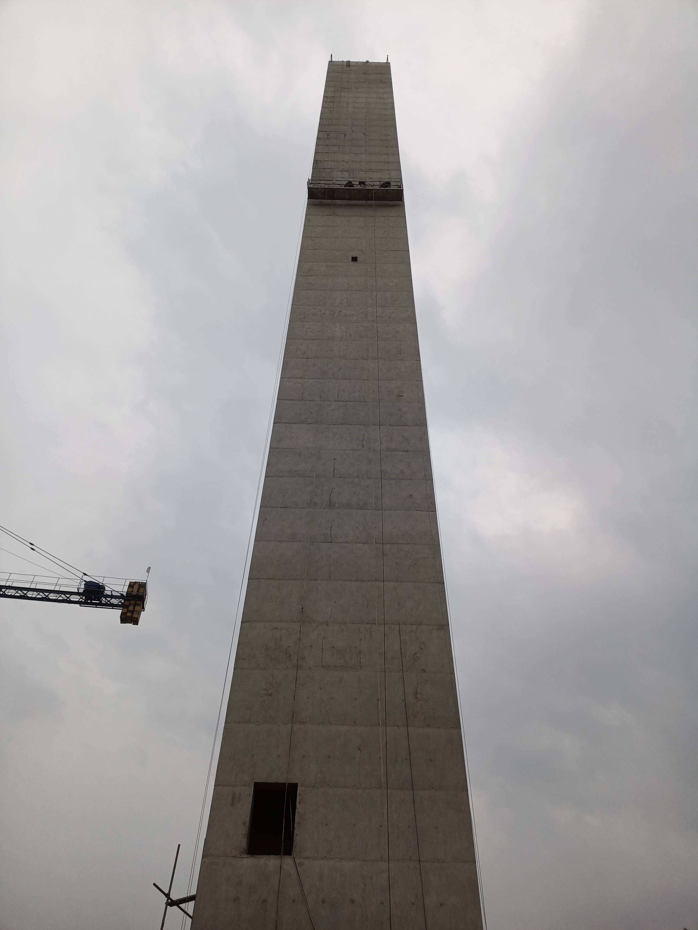 方烟囱竣工 祝贺长岭方烟囱新建施工项目圆满落成