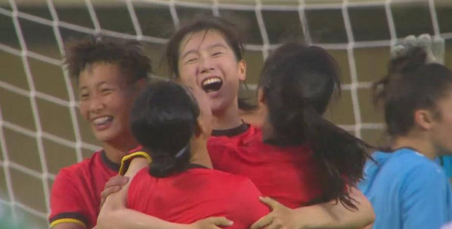 U20女足亚洲杯预选赛开门红！卢家玉轻松铲射破门，前国脚称赞