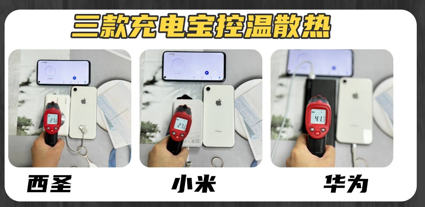 华为充电宝哪款性价比最高?西圣、小米三款充电宝强强对决