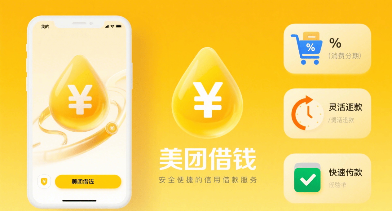 美团注册"美团借钱"商标,美团借钱属美团消费金融旗下,向个人商户提供