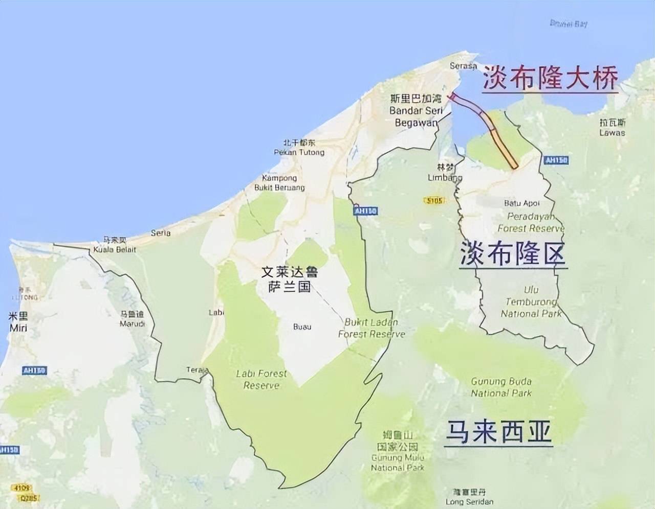 马来西亚拒不归还林梦,文莱找中国建设大桥连接飞地