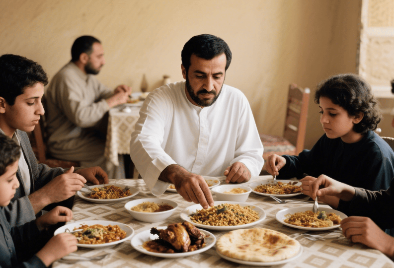 埃及人吃饭不能用左手递东西，觉得左手 “不干净”，递钱也得用右手 -华闻时空