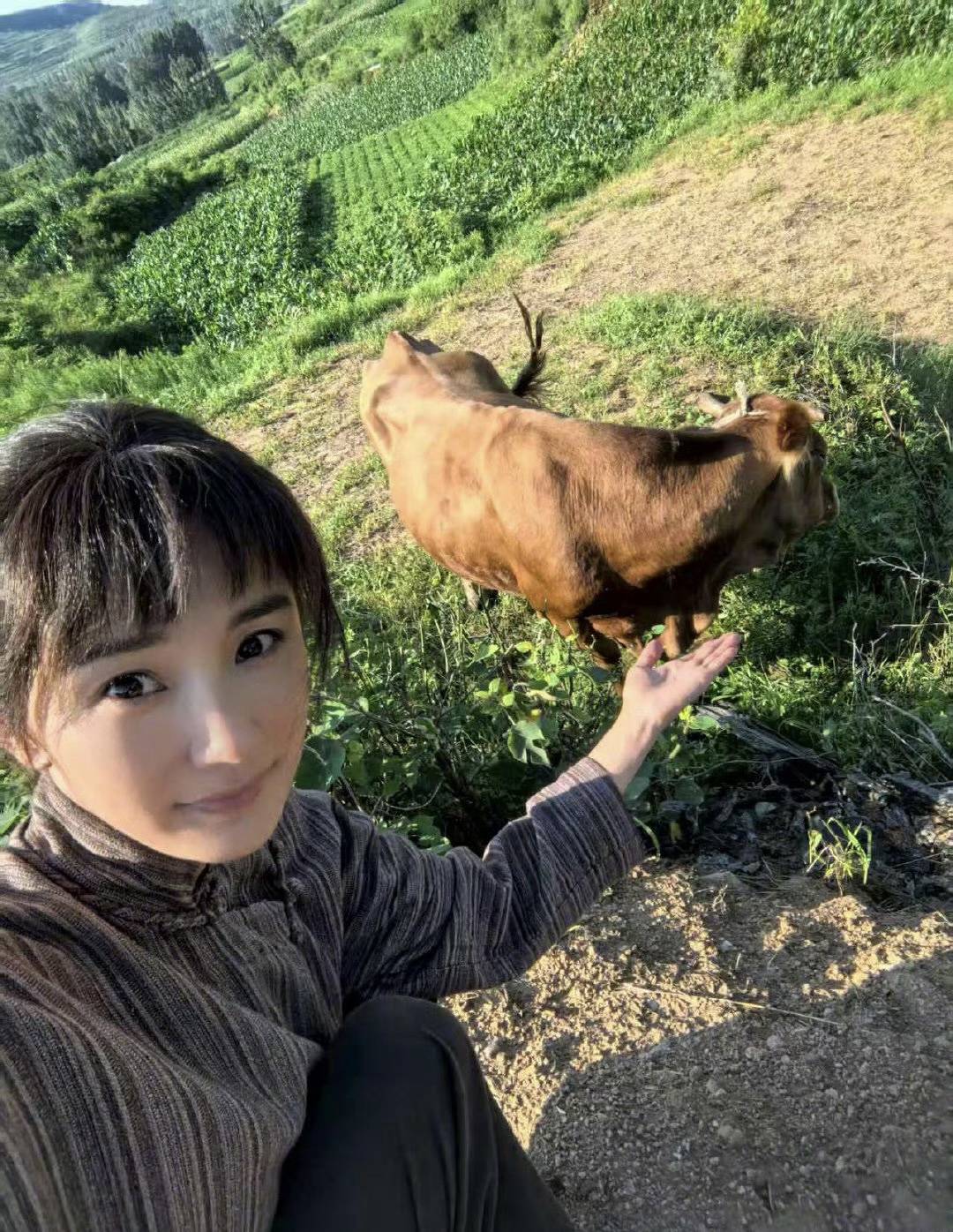 杨幂下地种田从红毯女王到莒南农妇这场变形记让全网破防