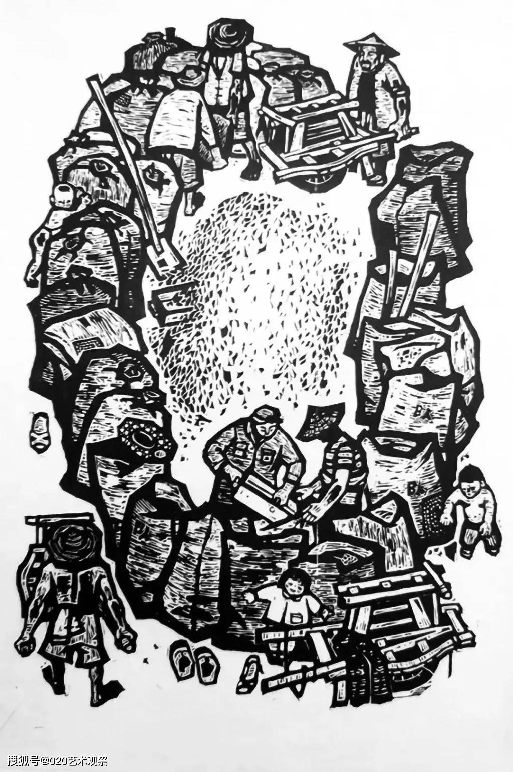 小中见大,咫尺千里丨经典版画作品欣赏