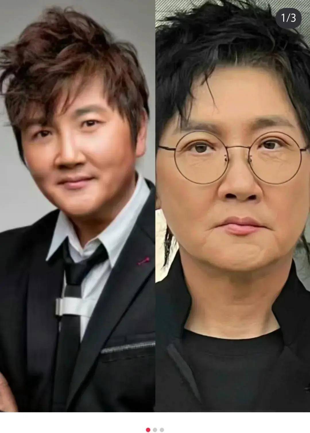 看了孙楠和成龙的大双眼皮,实在想象不到张译有双眼皮的样子