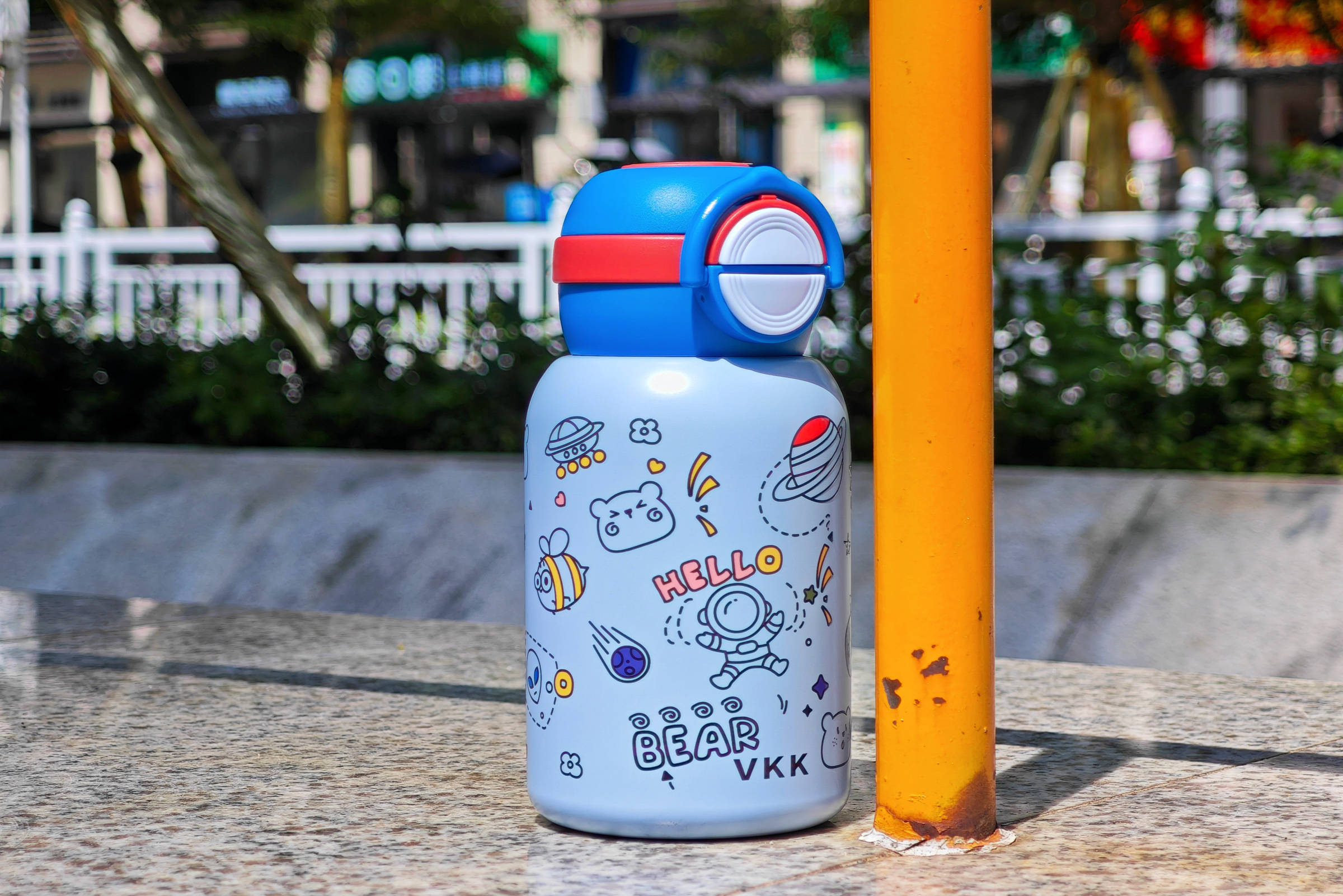 宝宝喝水钛放心!欧盟认证,0胶水0重金属,宫菱儿童保温杯测评