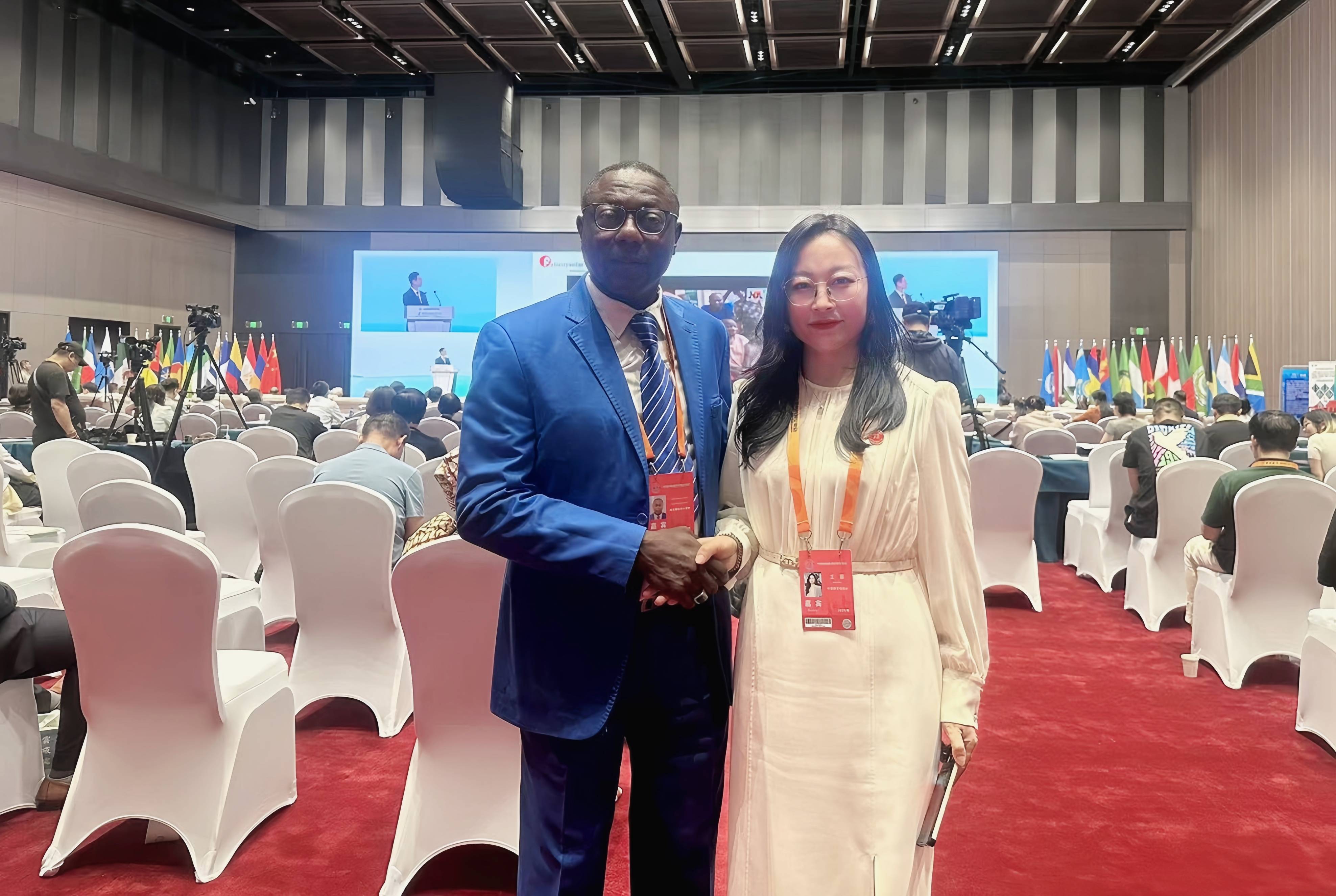 中国数字电视台常务台长王丽受邀参加非洲国家专题活动