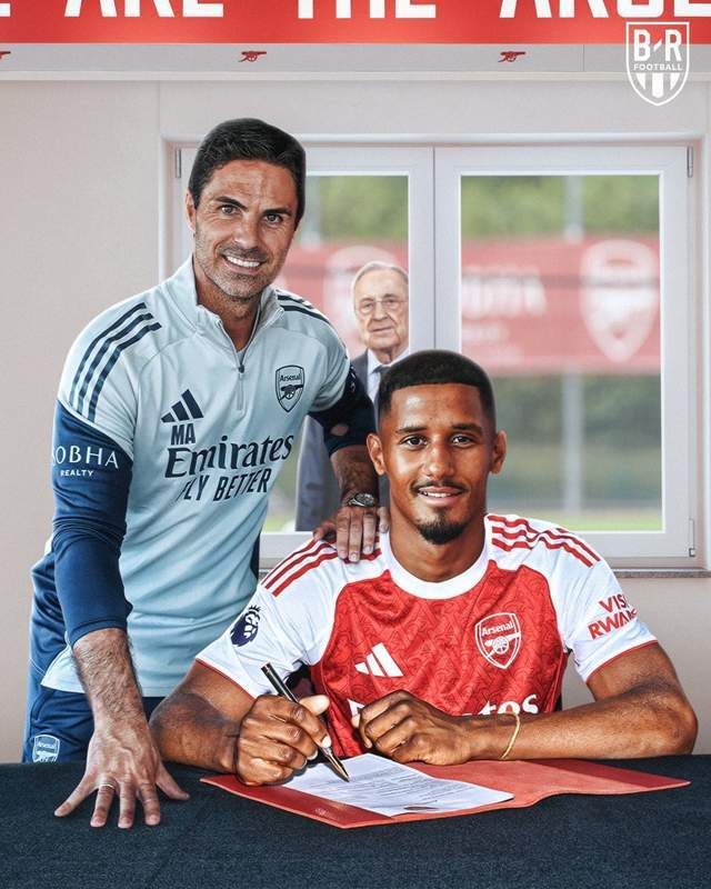 威廉·萨利巴阿森纳周薪25万英镑_阿森纳威廉·萨利巴续约7年新合同_阿森纳豪横，近40万镑周薪续约核心！队史第一，阿尔特塔未雨绸