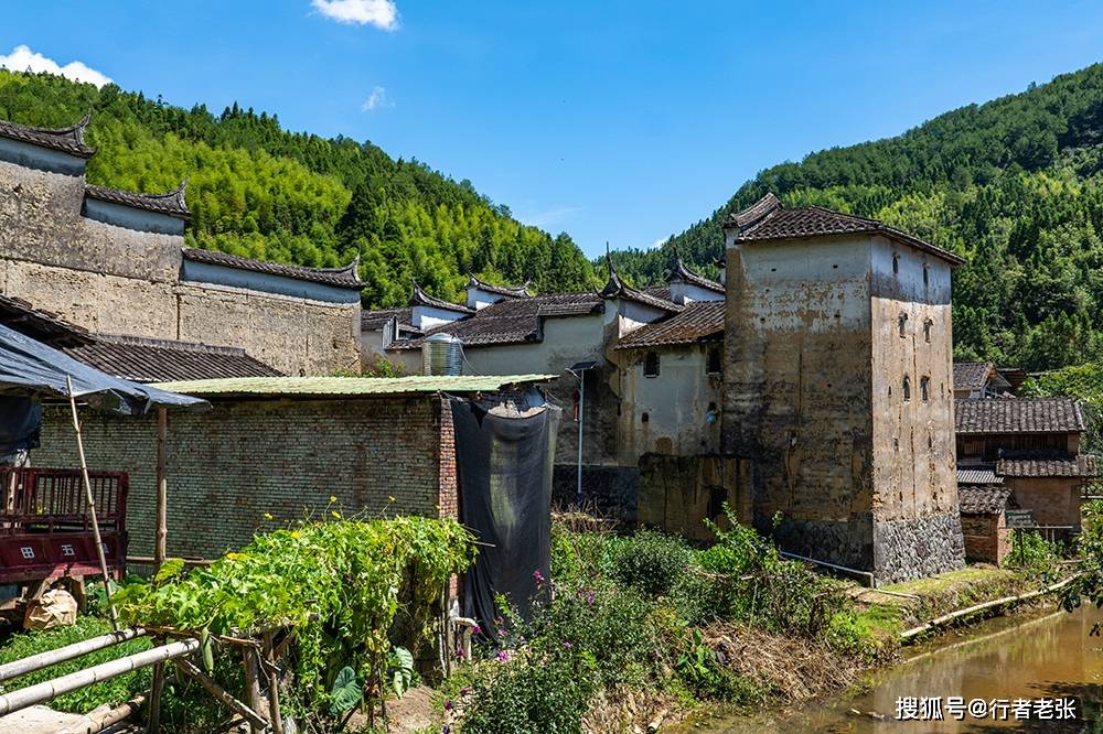 走遍福建古村落,古田大山里的千年古村,二百年古民居带五层"炮楼"