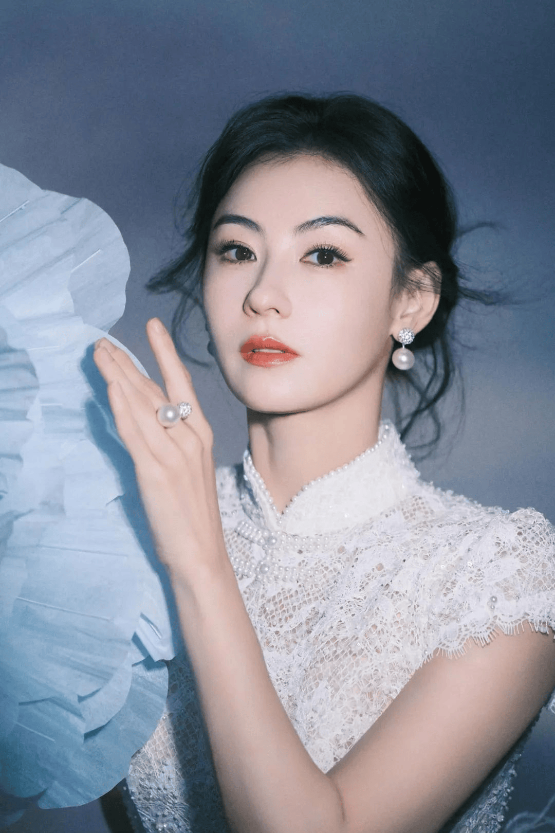 张柏芝,美女壁纸,穿珍珠新中式,气质迷人