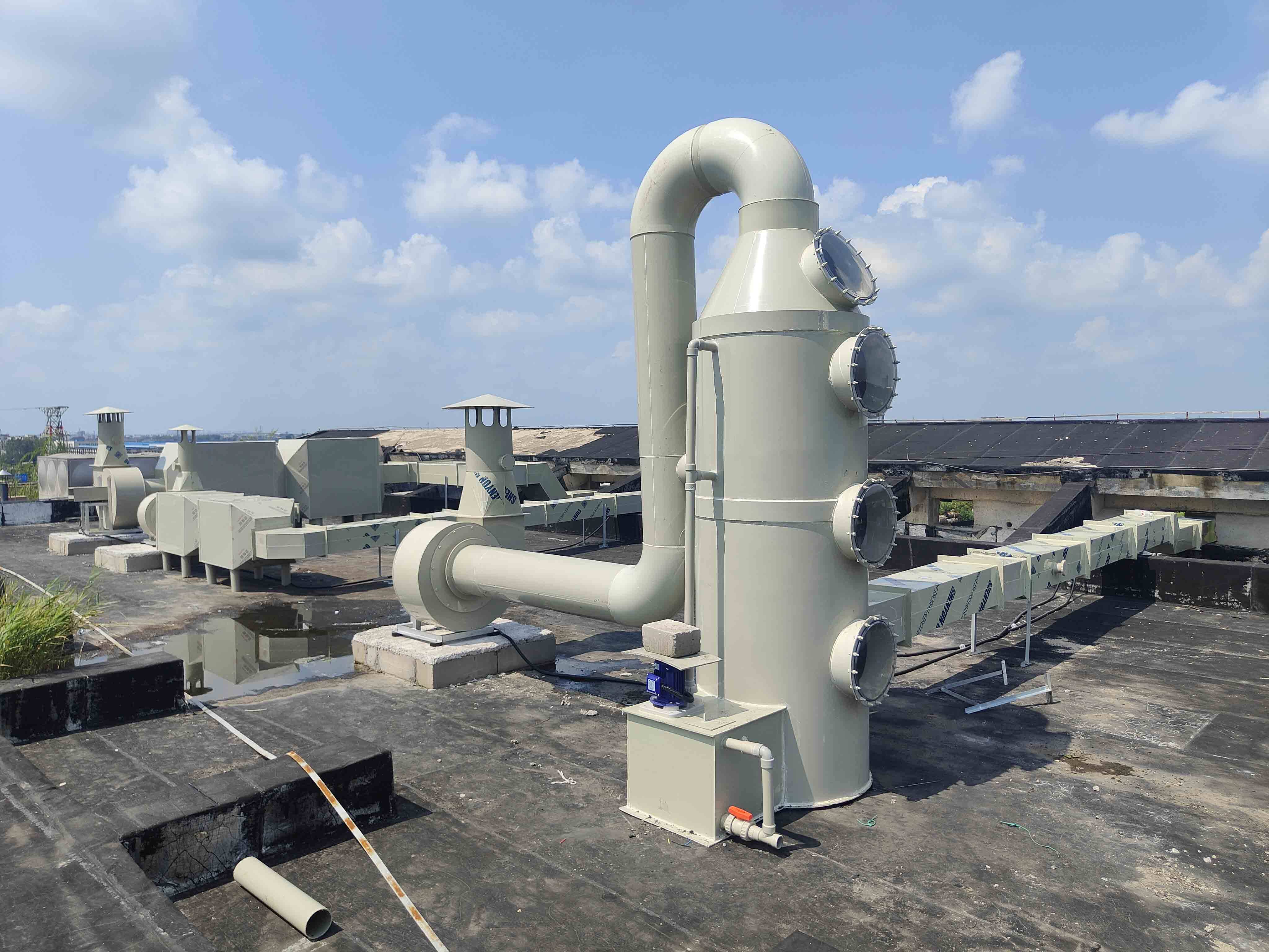 实验室废气处理管路设计与施工要点