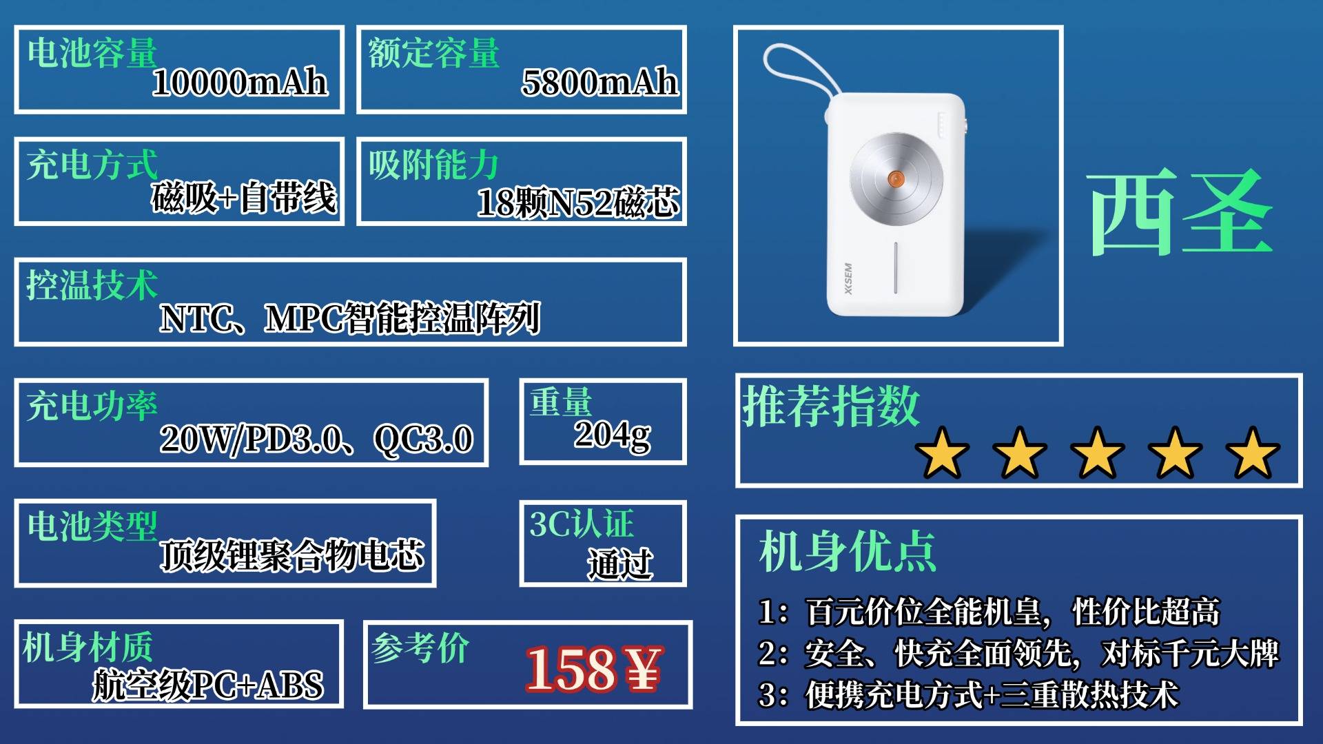 2025年充电宝哪个牌子好耐用质量好?十款主流耐用充电宝推荐